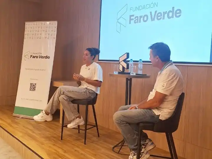 Ceballos y Roldán estuvieron en Tandil.