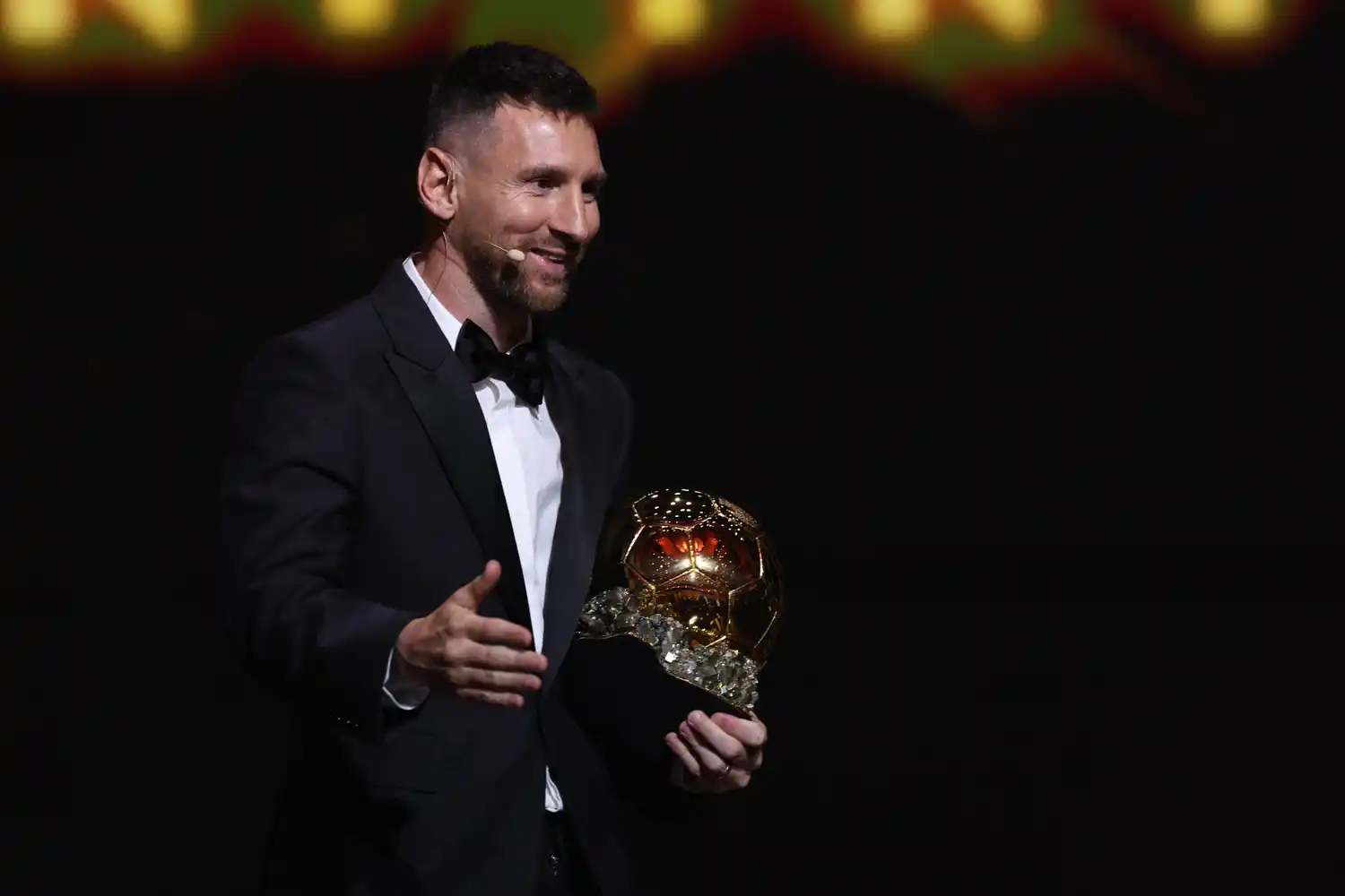 Messi volvió a ser premiado con el Balón de Oro.