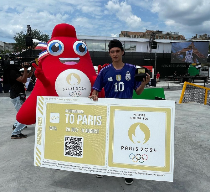Mauro Iglesias competirá en las Olimpíadas en París.