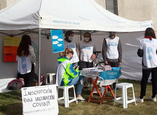 Promotores de salud en 9 de Julio