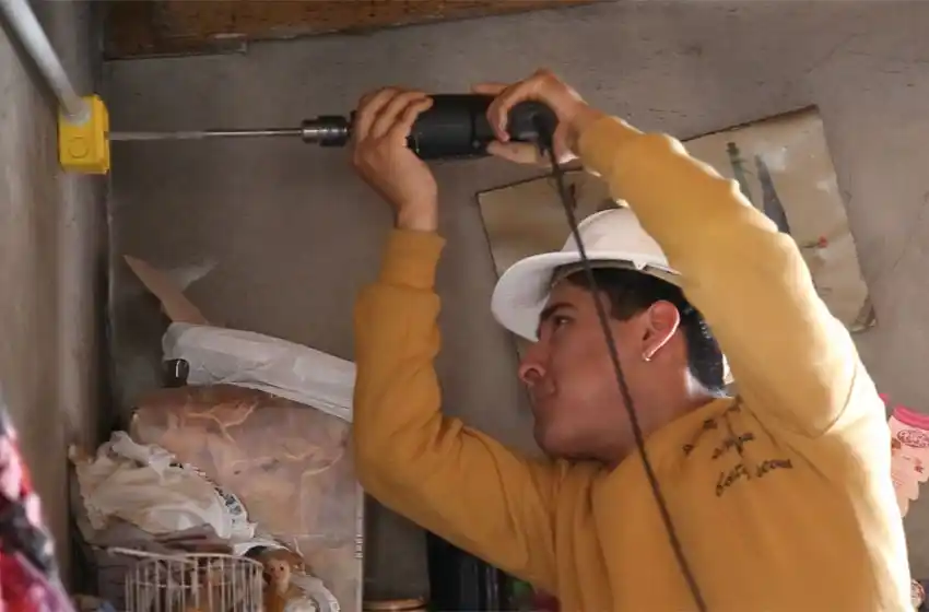 El proyecto "Electricidad Segura" llegó al barrio Autódromo