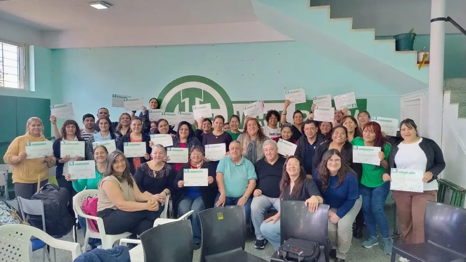 ATE Concordia capacita a sus afiliados