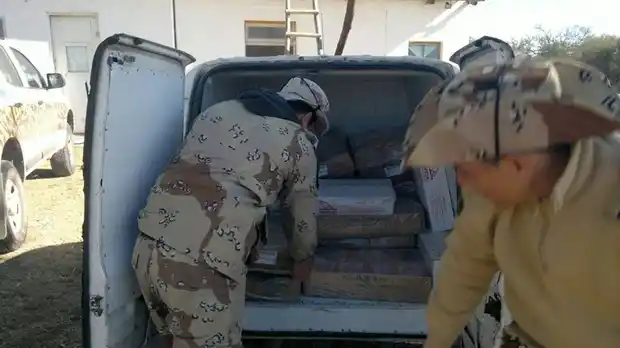 Abigeato decomisó 200 kilos de carne aviar en el centro de la ciudad 