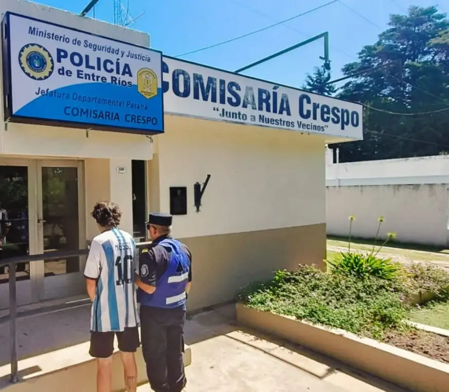 Crespo: detuvieron a un hombre con medidas restrictivas tras amenazar a su familia
