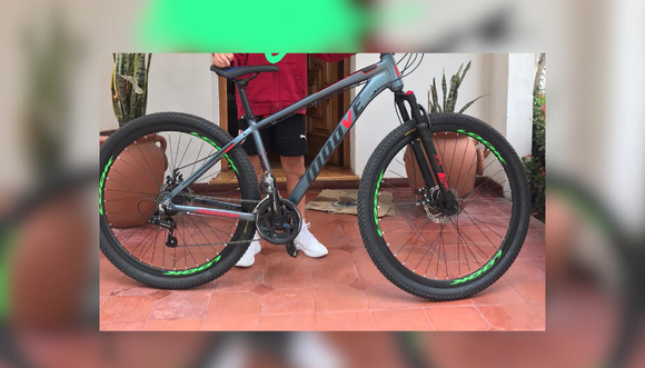 Festejaba Año Nuevo en familia y le robaron la bici
