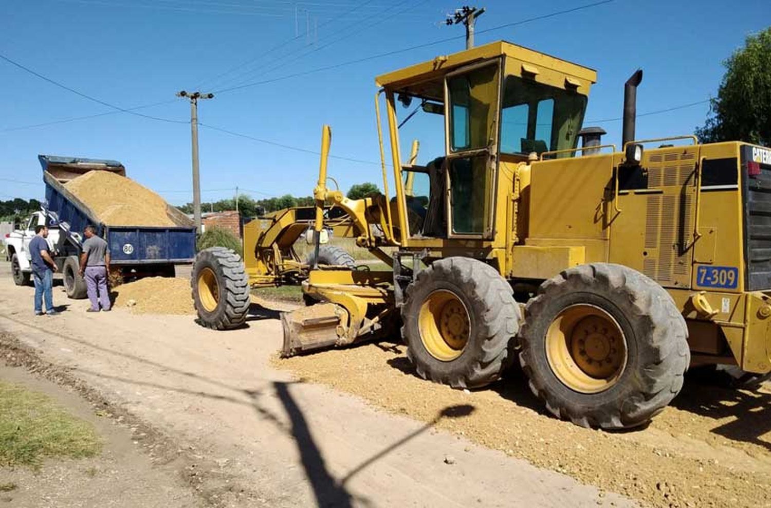 Barrios del sur: "La delegación cuenta con un solo equipo vial funcionando al máximo"