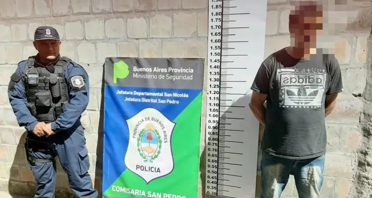 Aprehendieron a un hombre que le pegó a su pareja y le fracturó la nariz