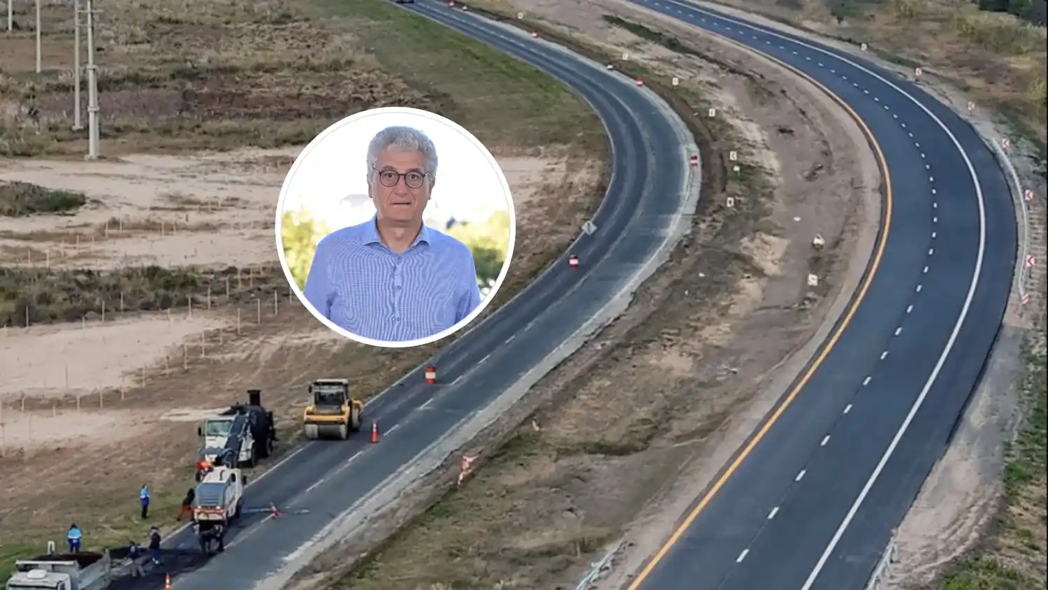 Gustavo Barrera destacó las obras que impulsa Axel Kicillof en la Ruta 11.
