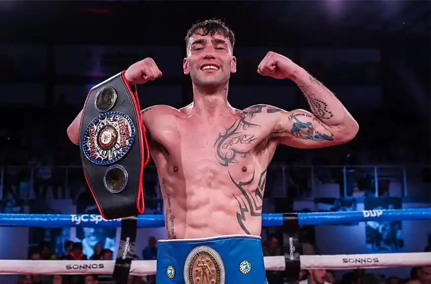 "El León" está de moda y avanza: Acosta es campeón argentino