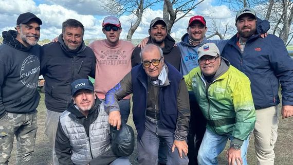 Pescadores de Tandil, en lo más alto