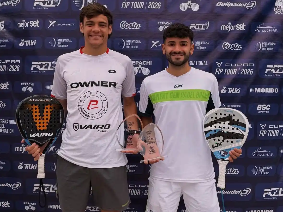 Leito ganó en Chile y arrancó el año de la mejor manera.