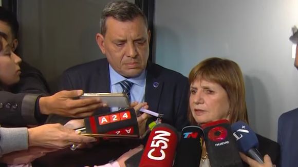 "Odia a la policía": Bullrich se reunió con el candidato oficialista Bondarenko y cuestionó a Kicillof
