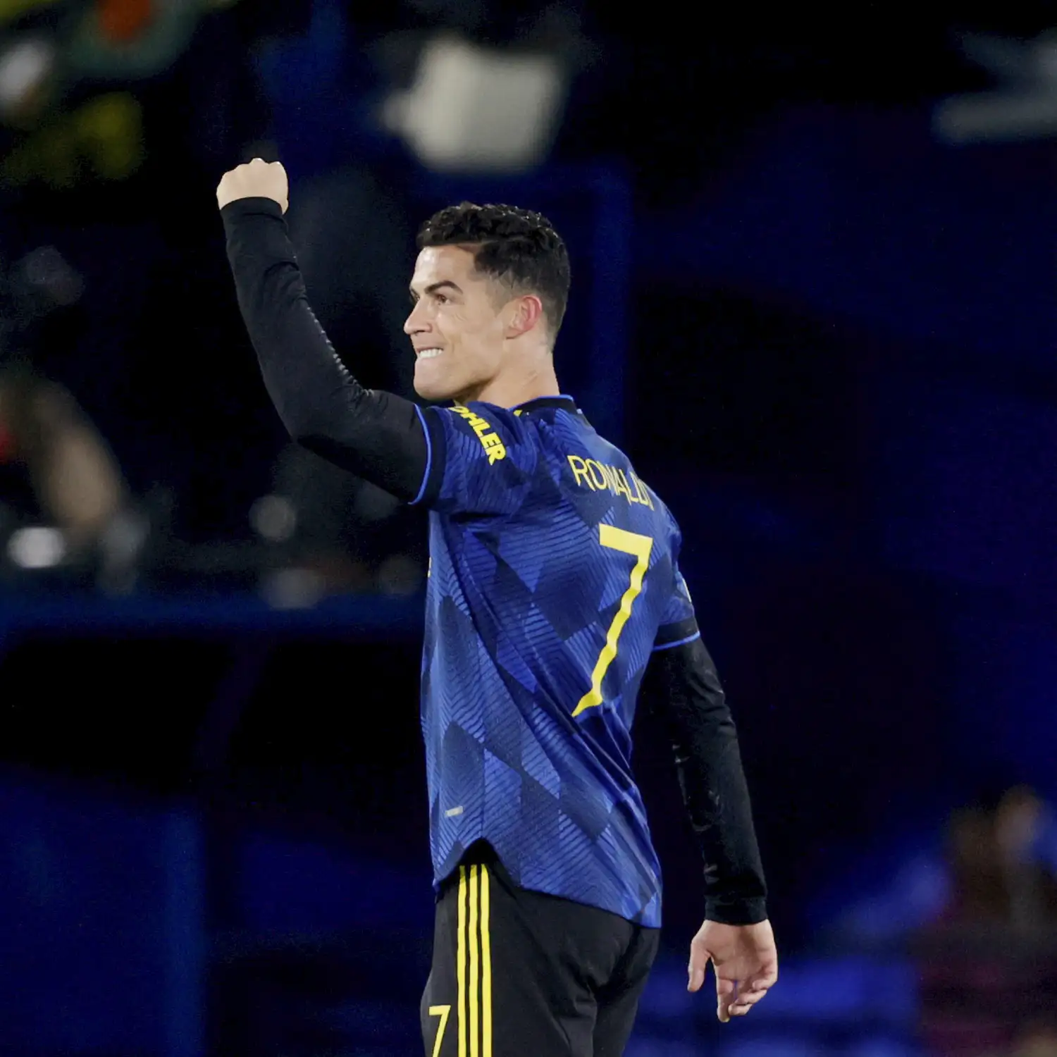 Cristiano anotó para el United.