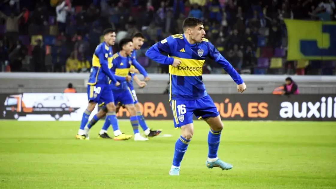 Grito. Merentiel festeja uno de sus tantos