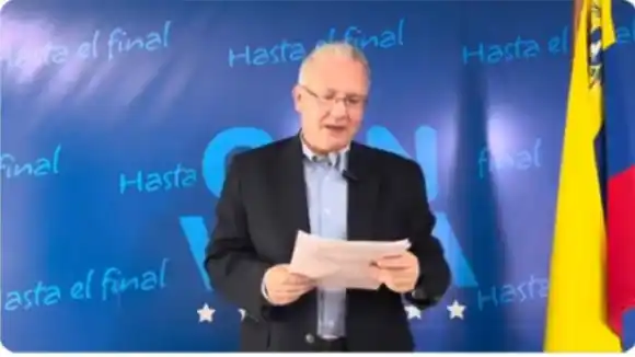 OPOSICIÓN DESMIENTE A DIOSDADO: «Los datos de los Comanditos están seguros», afirma Perkins Rocha