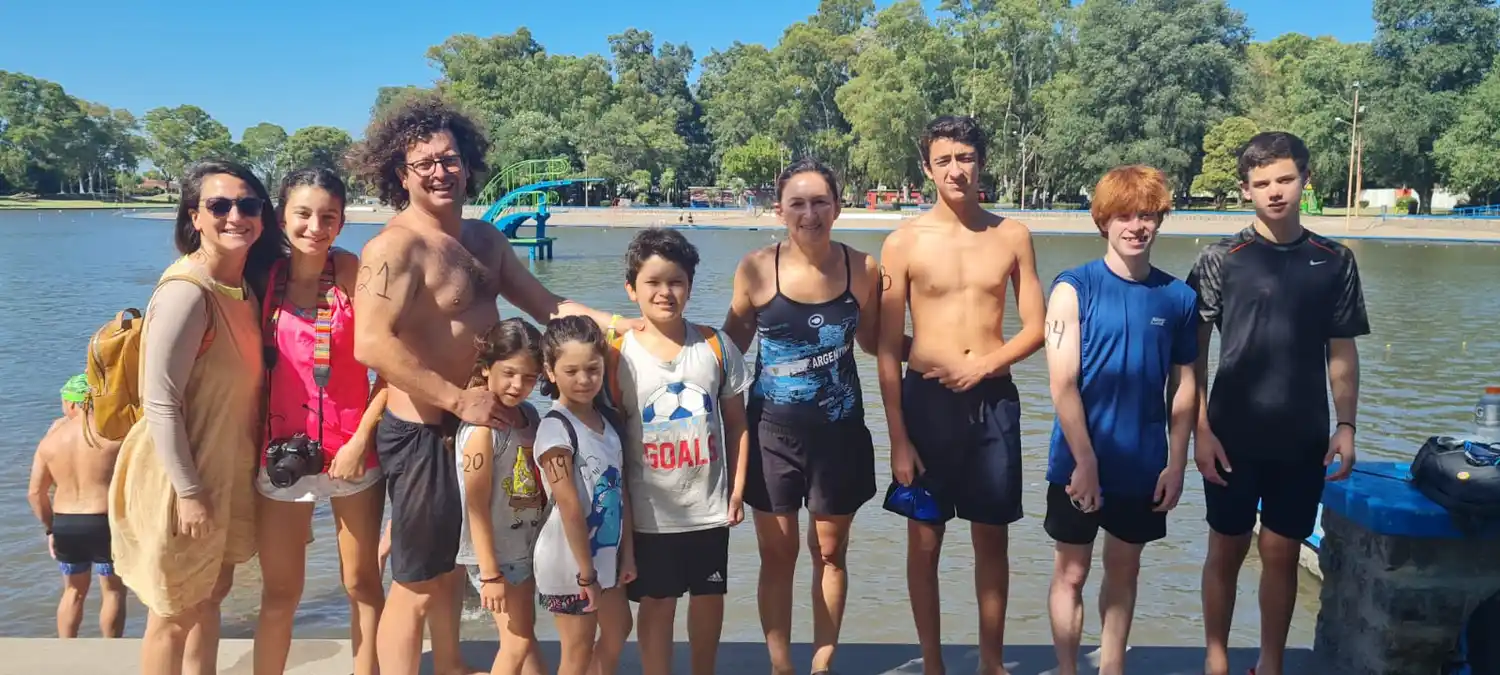 Escualo, infaltable en cada competencia.