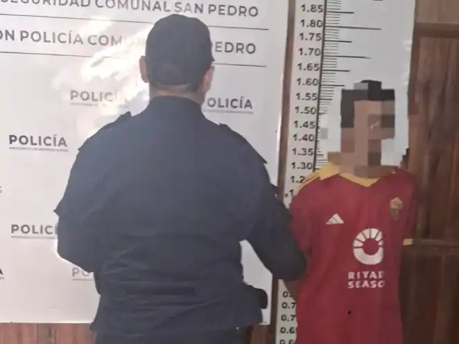 El joven fue trasladado a la Comisaría.