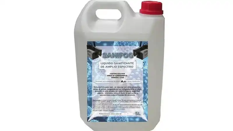 ANMAT prohibió el uso de un sanitizante