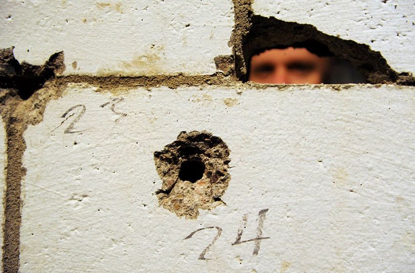 Tiros frente a una casa de Tablada