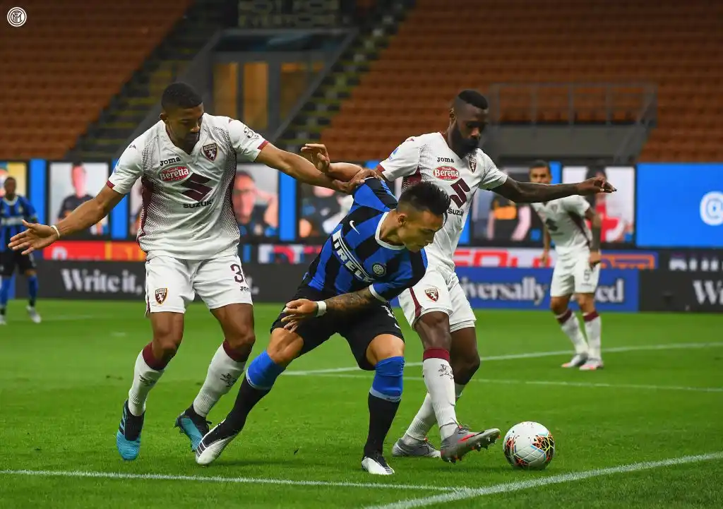 Inter lo dio vuelta con uno de Lautaro Martínez