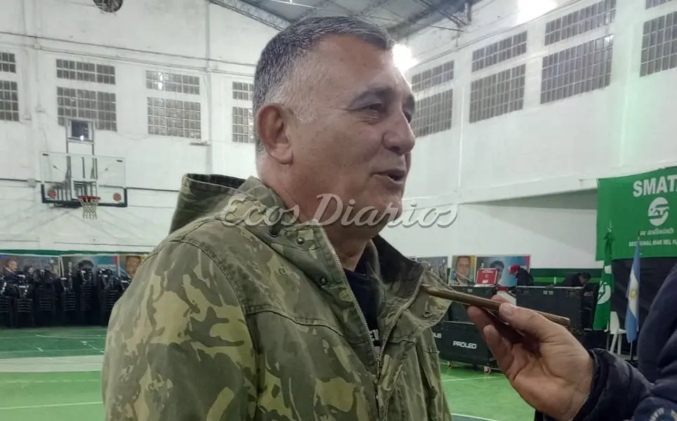 Mario Manrique. Secretario adjunto del Sindicato de Mecánicos y Afines del Transporte Automotor (Smata)