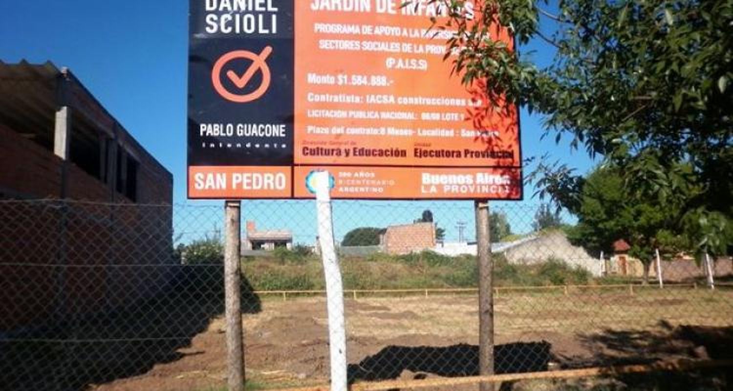 Comienza la construcción del Jardín 908