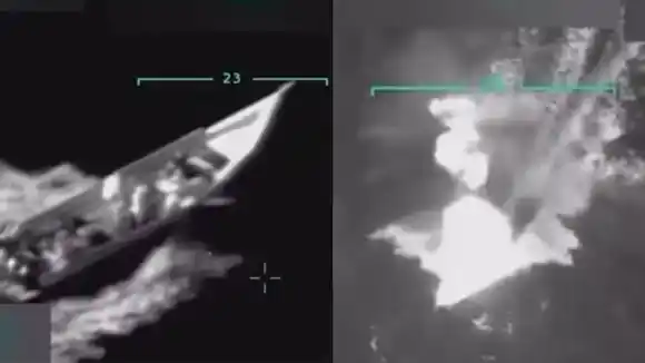 Trump ordenó un segundo ataque militar contra una embarcación venezolana en el Caribe