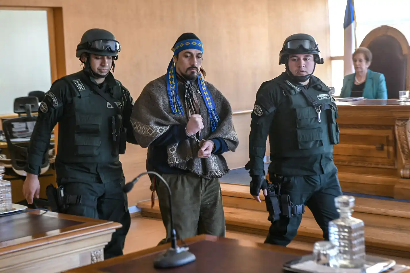 Jones Huala fue condenado a nueve años de prisión en Chile
