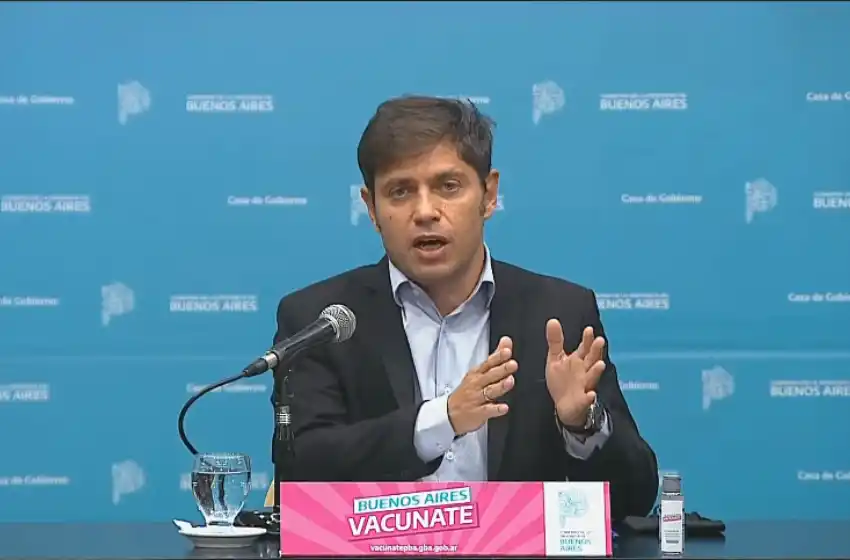 Kicillof confirmó que la Provincia aplicará las restricciones anunciadas por el Presidente