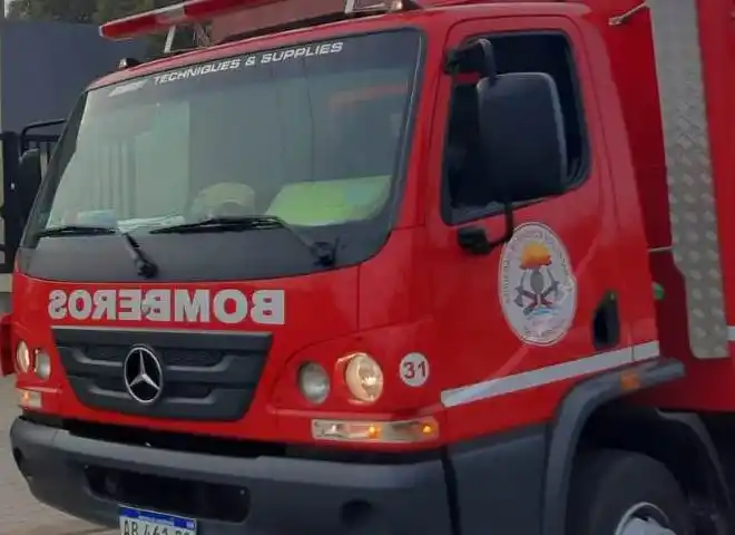 Bomberos sofocaron un incendio en el Monte de Zubiri
