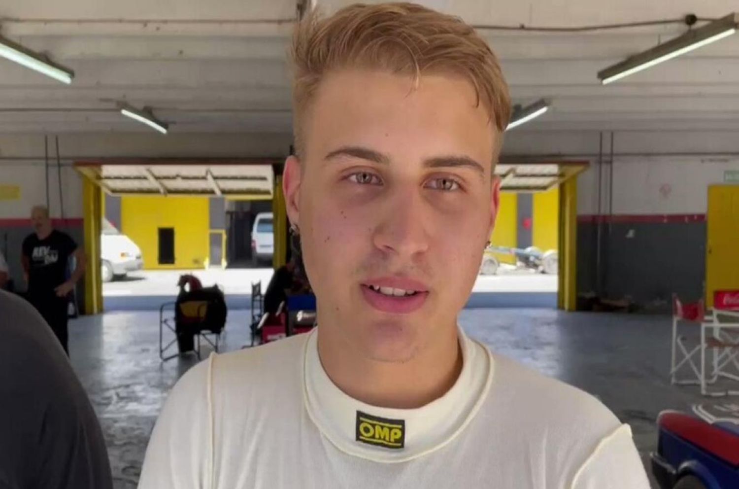 Santino Pairetti en la Clase 2, del Turismo