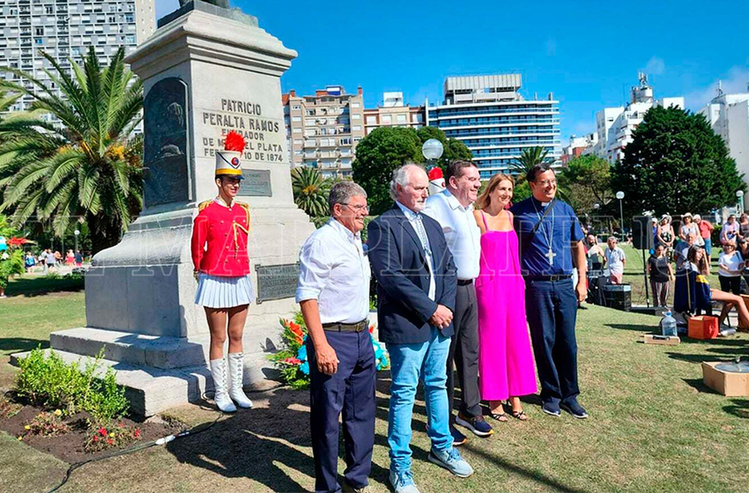 Se celebró el inicio del 149° aniversario de Mar del Plata