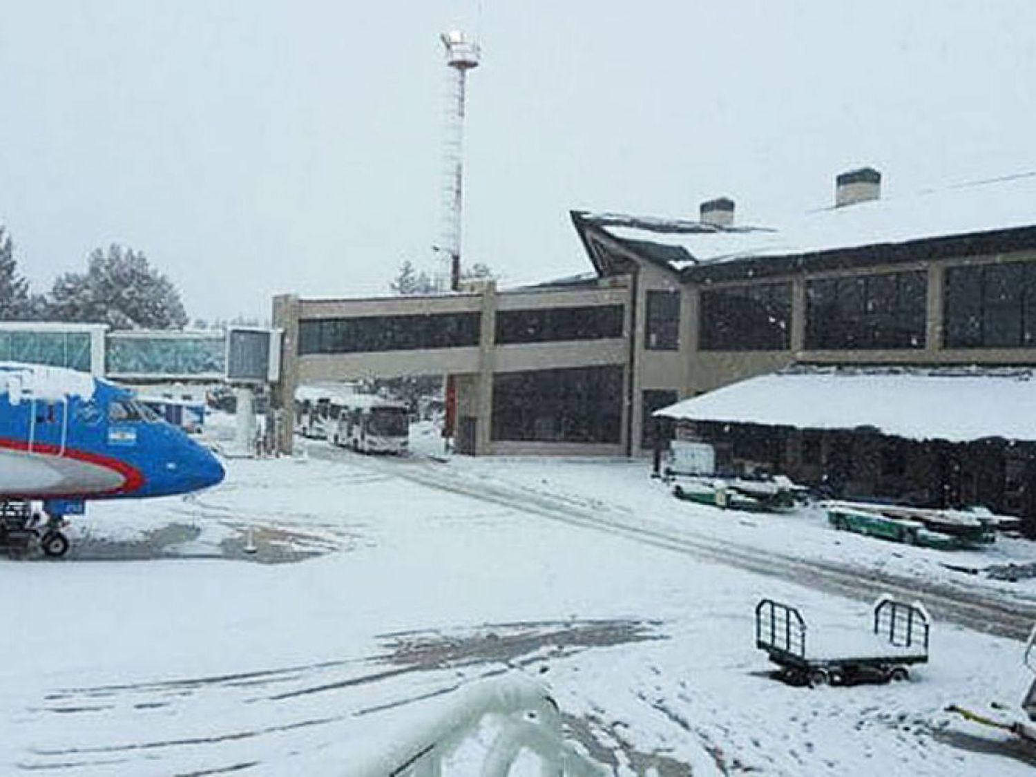 Loa aeropuertos del sur ya están preparados para el clima adverso del invierno