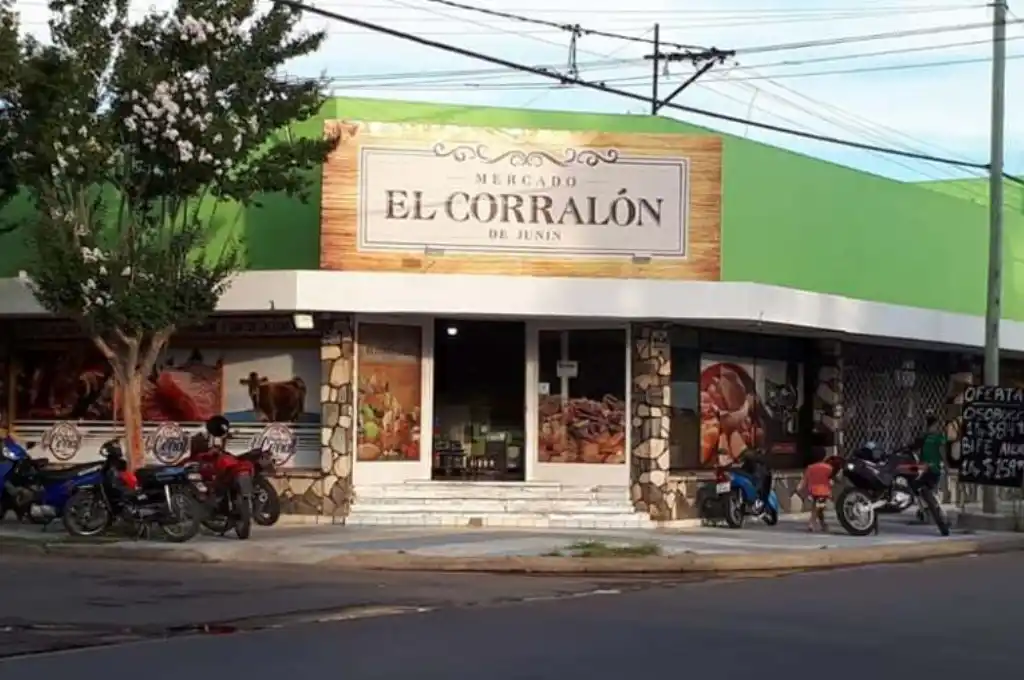 El negocio asaltado.