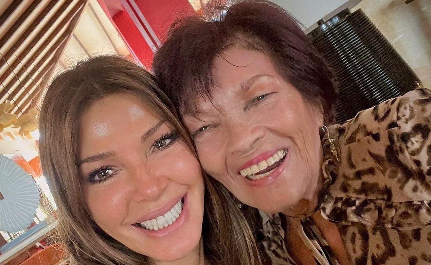 Así fue el reencuentro de Catherine Fulop con su madre después de cinco años sin verse