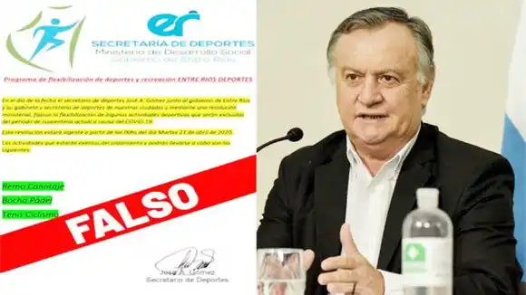 Reiteran  la prohibición de toda actividad deportiva en Entre Ríos 