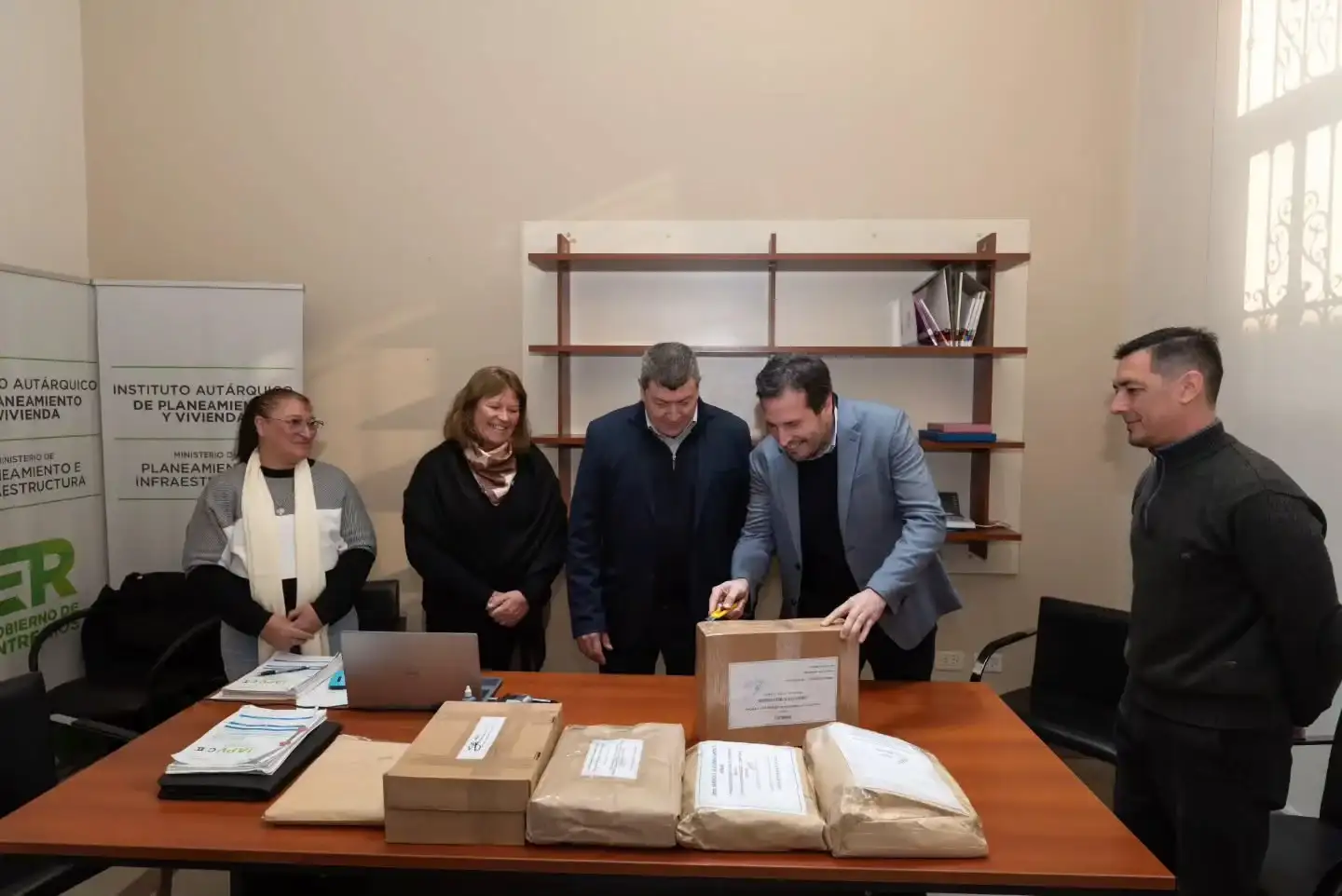 Larroque: avanzan las gestiones para construir 18 nuevas viviendas del programa Ahora Tu Hogar