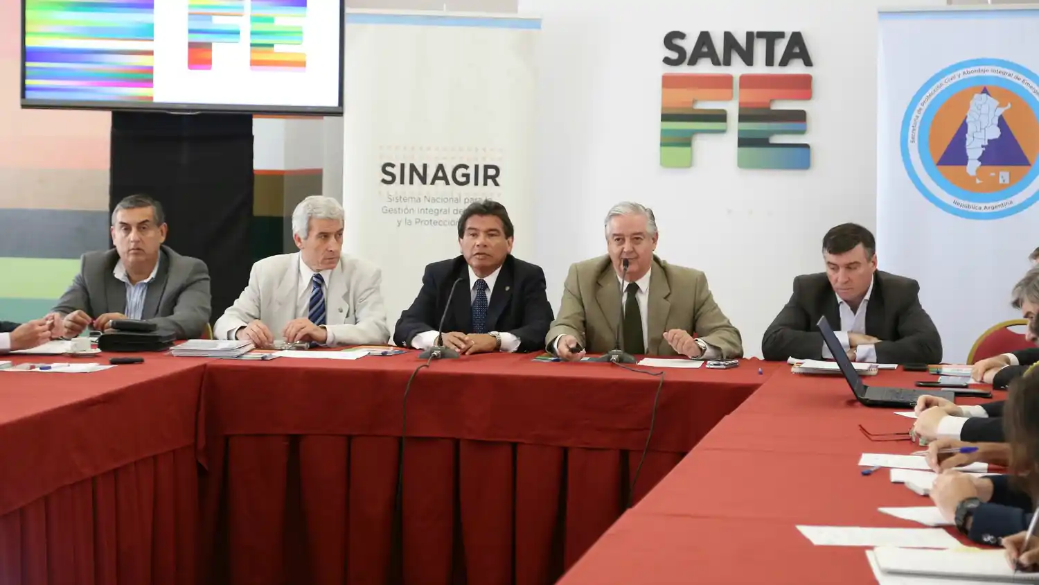 Se realizó un encuentro interprovincial sobre inundaciones