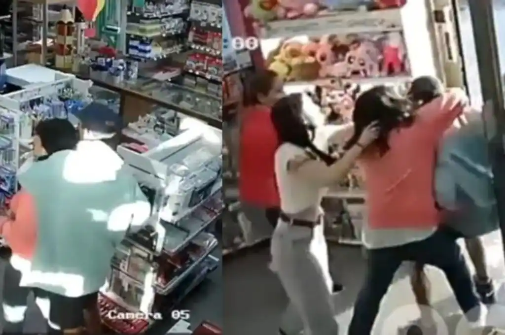 Delincuente reducido por mujeres