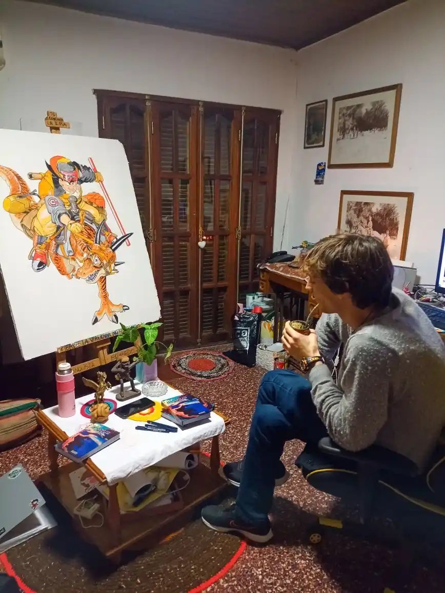 Guillermo Schierloh presentará su primera novela gráfica en una jornada artística en el Centro de Convenciones