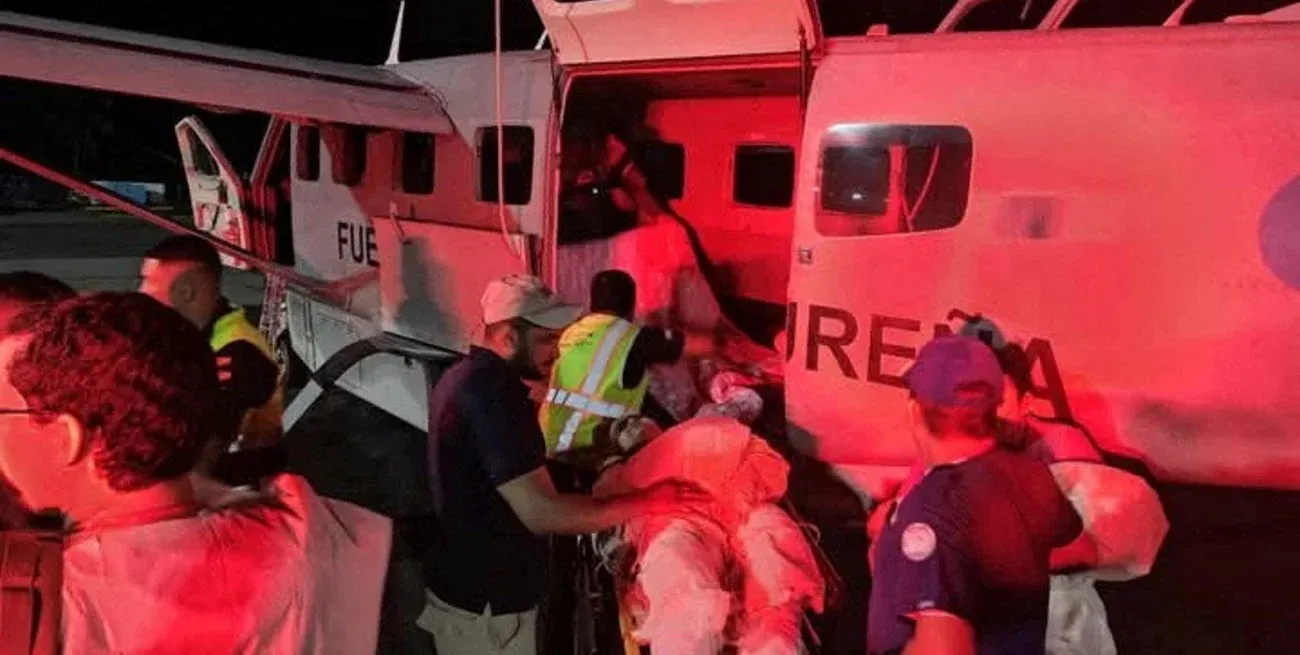 Se desplegó un amplio operativo de rescate. Crédito: Reuters.