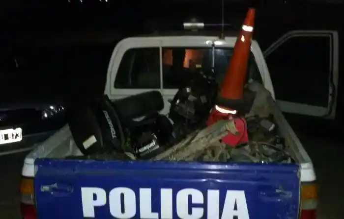 Desbaratan taller clandestino de autopartes en Necochea