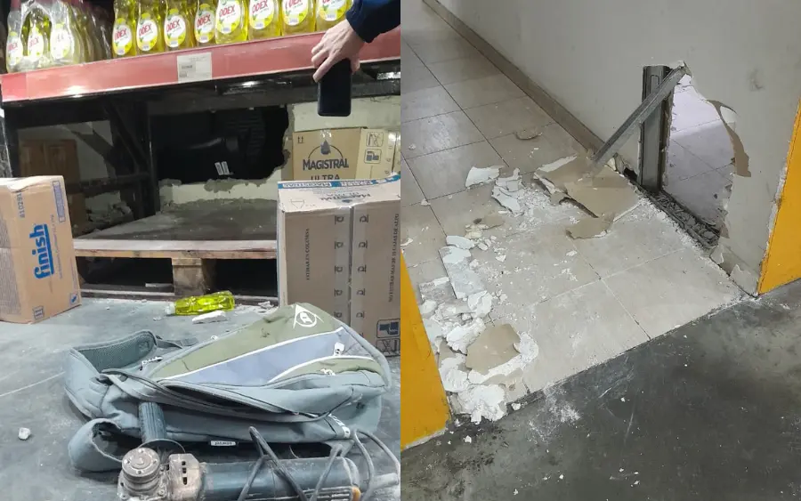 Ingresaron por un boquete en plena madrugada