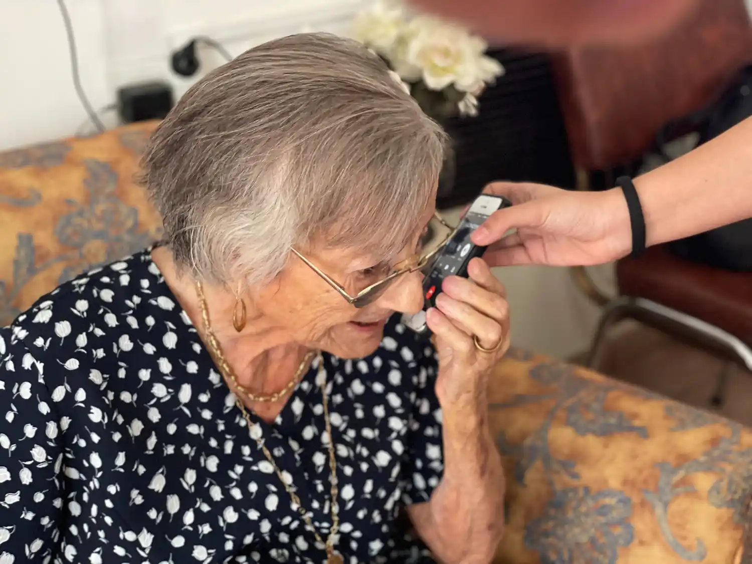 Adiós a “Fita” Llanos, de 101 años: el recuerdo de la sorpresa de Sin Galera para su centenario