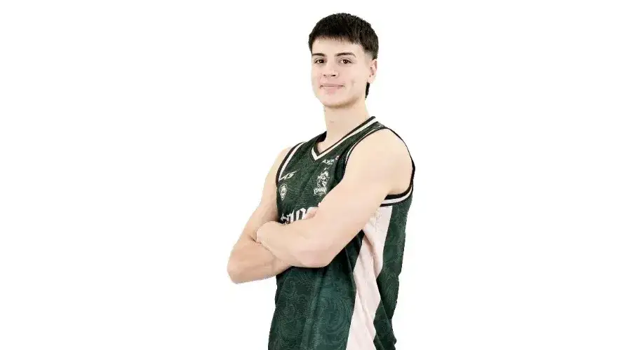 Segundo Lasarte busca su lugar en el básquetbol profesional. (Foto prensa Gimnasia).