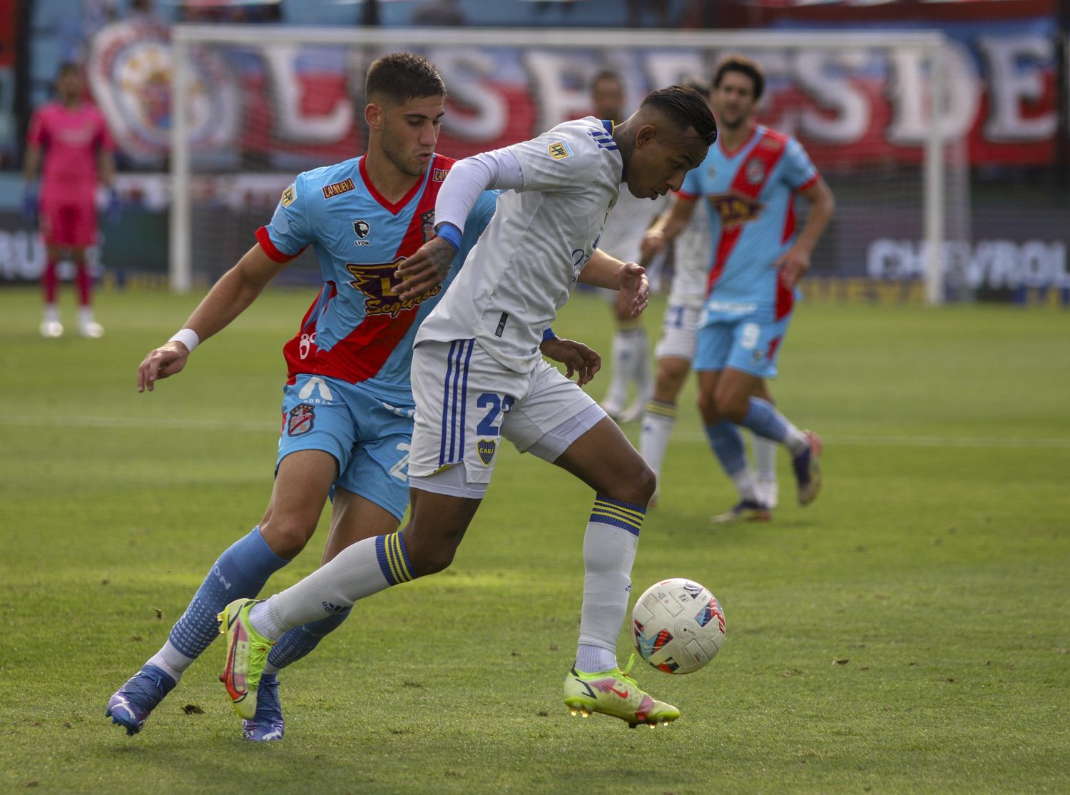 Sebastián Villa, atacante de Boca.