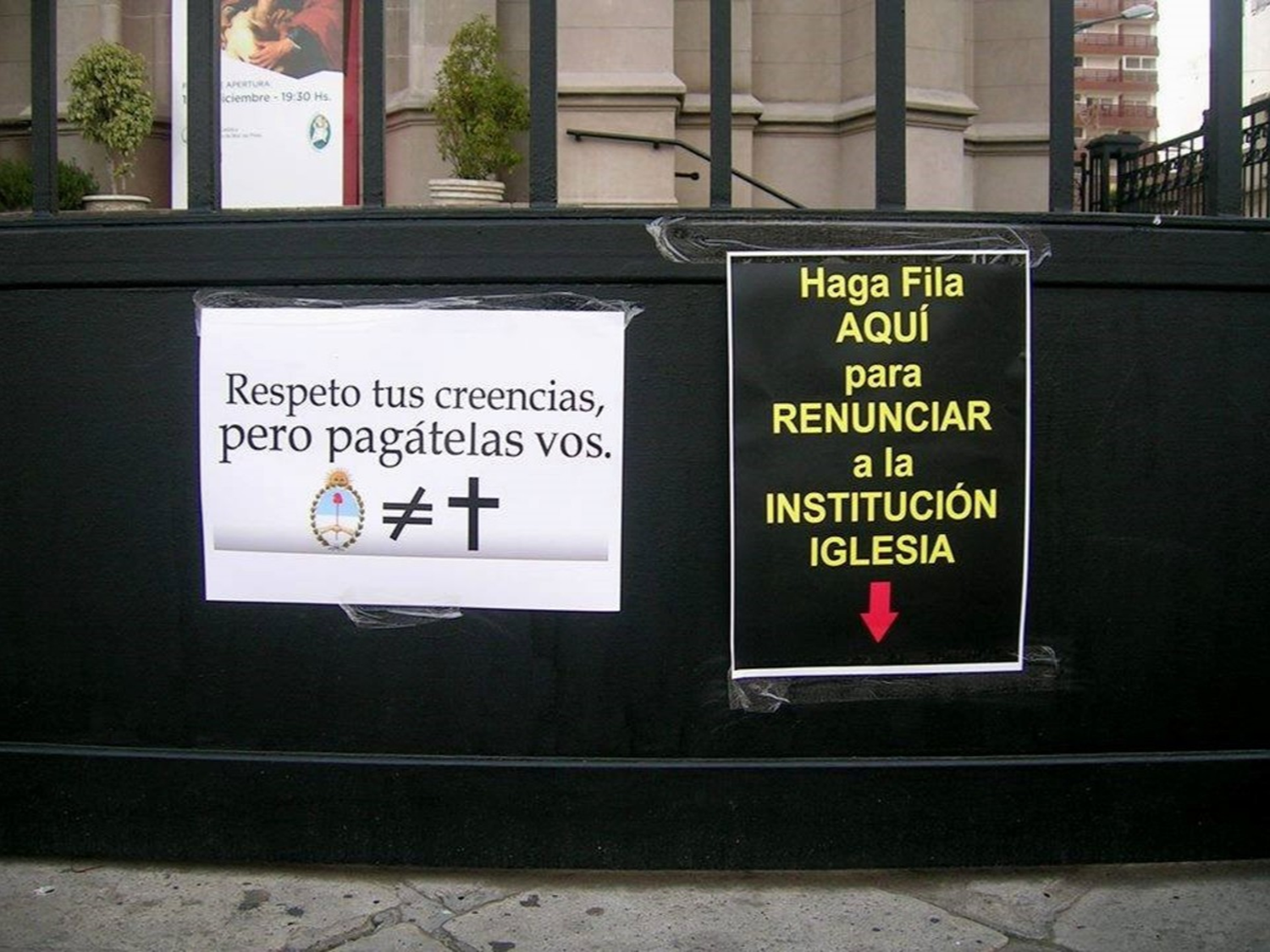 En San Francisco convocan a una apostasía colectiva