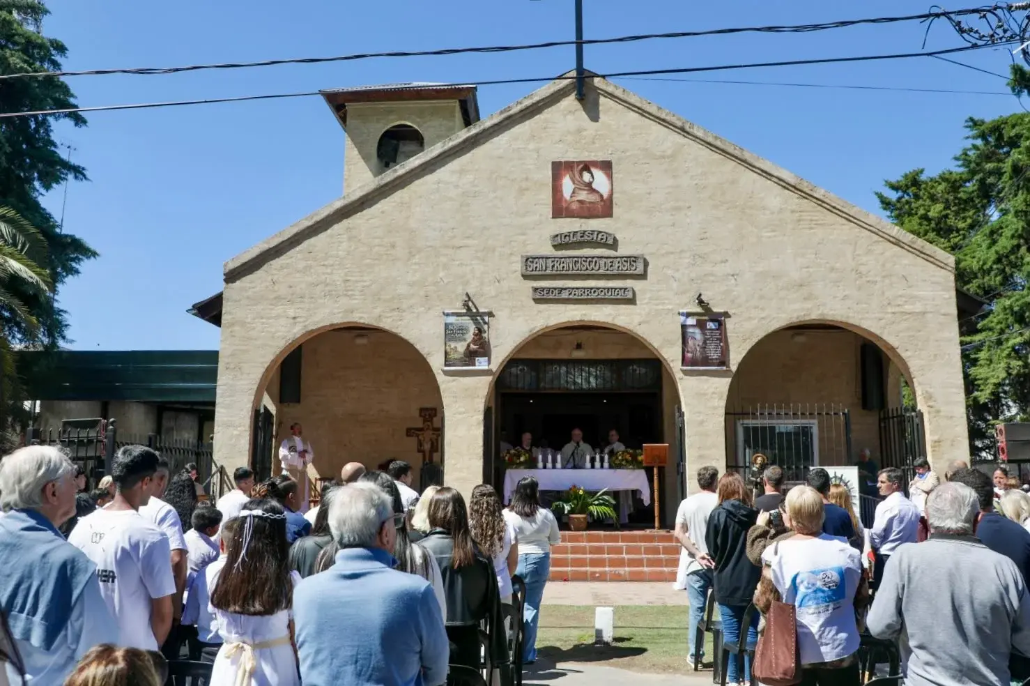Celebración en honor al patrono San Francisco de Asís.