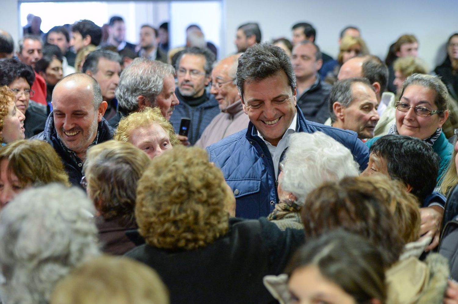 Desde General Pinto, Massa pidió por la sanción de la Ley Pyme