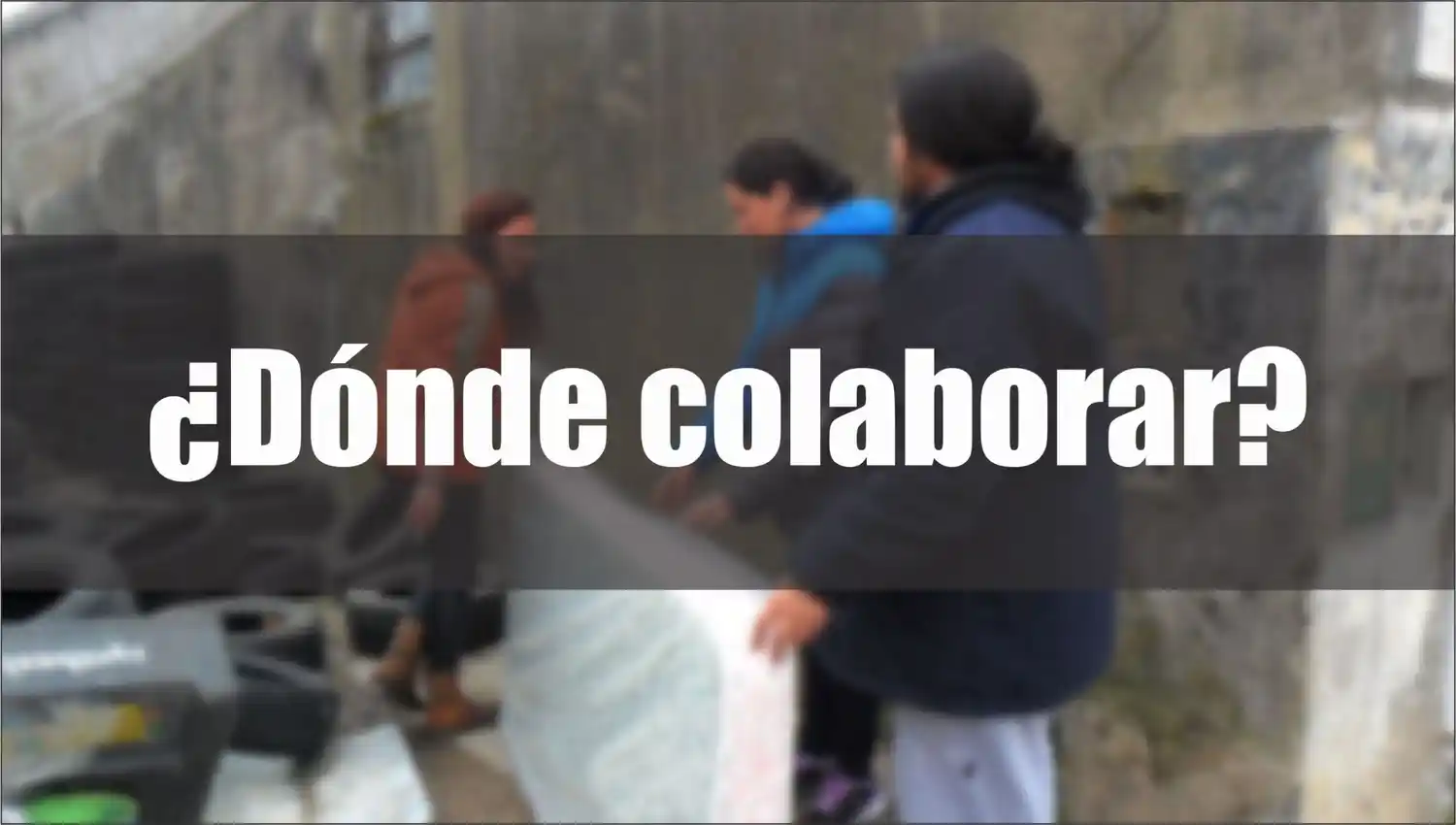 Solicitan donaciones por el temporal